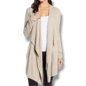 Barefoot Dreams Bamboo Chic‎ Lite Cardigan Women’s L/XL Island Wrap Sweater Knit